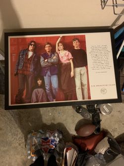 Framed Breakfast Club Wall Art/Poster