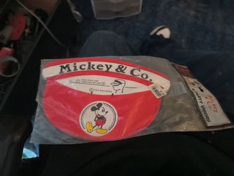 Unopened sealed Mickey mouse  party visors