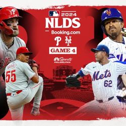 NLDS GAME 4 METS/PHILLIES (E-TICKET) CITI FIELD 10/9/2024- $200