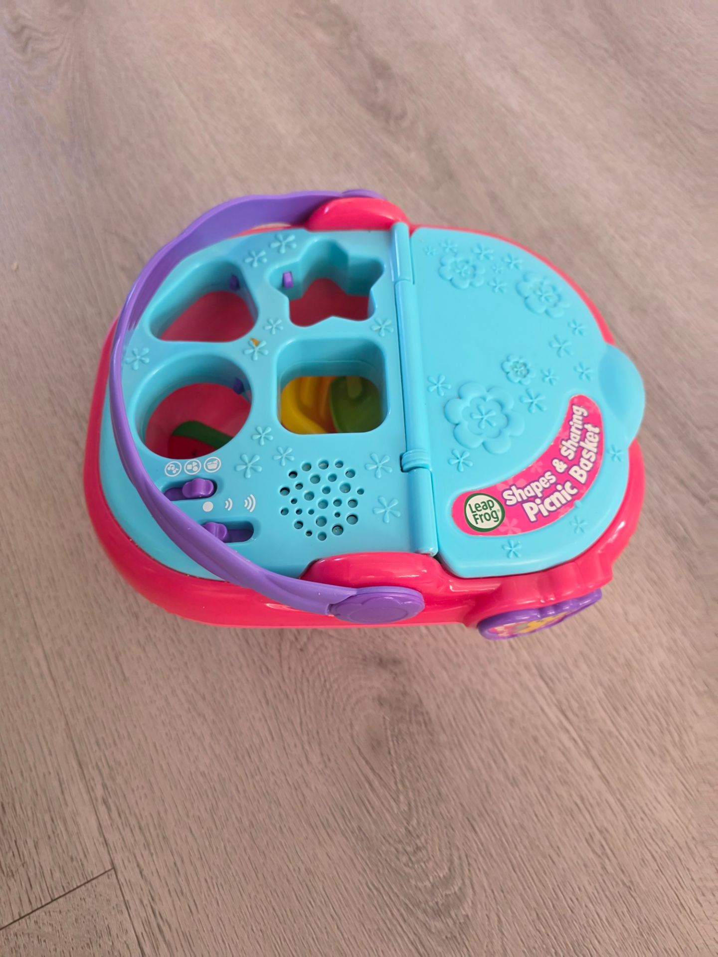 Leapfrog picnic basket and abc spin toy
