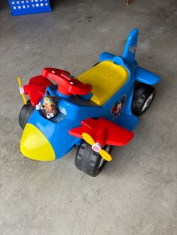 Mickey Mouse Kids Ride-On Airplane Toy