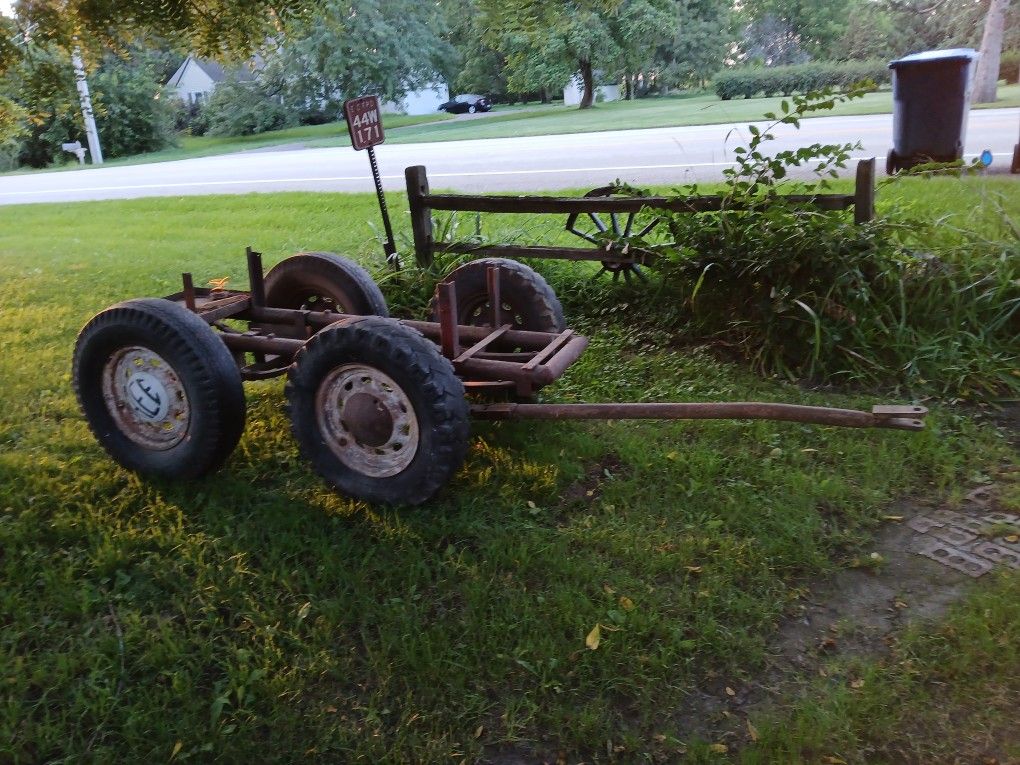 Home Made Pull Behind Wagon