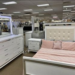 NEW BEDROOM SET LED LIGHTS KING QUEEN FULL TWIN AVAILABLE *NO CREDIT NEEDED $10 DOWN