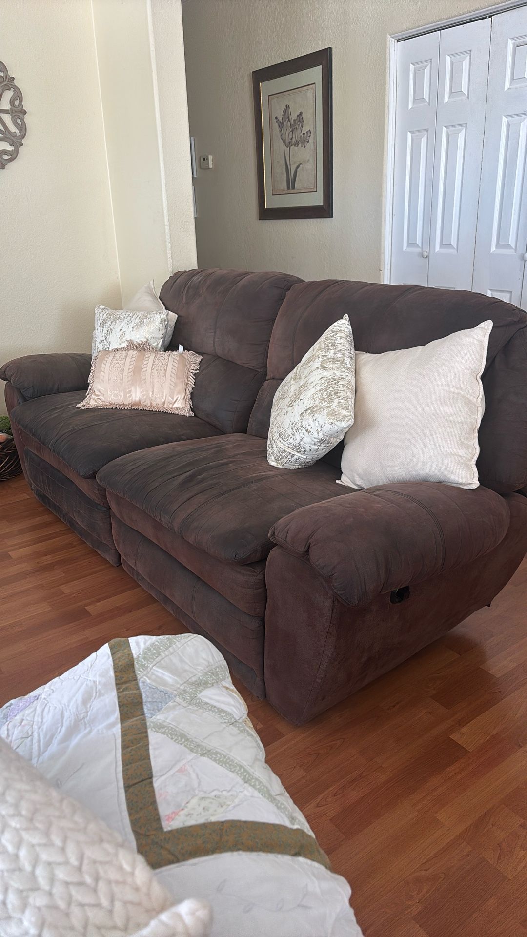 Sofa Y Loveseat Reclinable