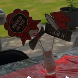 Graduation Centerpiece Decor