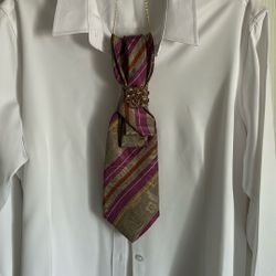 TRENDY WOMEN’S 100% SILK NECKLACE TIE