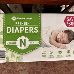 members mark diapers size N