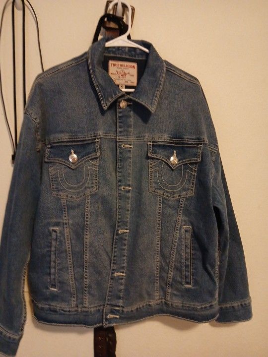 Men's Denim True Religion Jacket