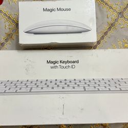 Original Apple Keyboard And Mouse 3rd Generation 
