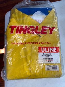 Uline Economy Rain Suit Model S-10489X Tingley Model 3-piece X-Large
