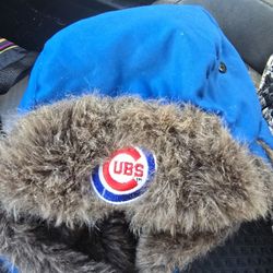 CHICAGO CUBS BOMBER HAT NEW