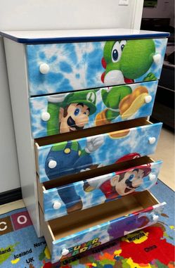 Mario Bro. 5 drawer