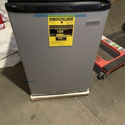 21 in. 4.4 cu. ft. Mini Refrigerator in Stainless Steel with Freezer 