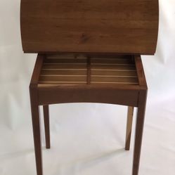 Cherry Writer’s Desk with Hidden Storage