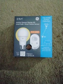 Smart Light Bulb With Motion Sensor 
