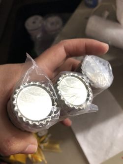 Bottle caps para centros de moños