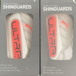 2 New Puma Football Shin guards Size Small 
