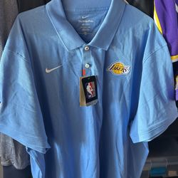 Los Angeles, Lakers, Nike Dri Fit Polo Size 3Xl