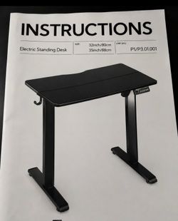 Electric desk