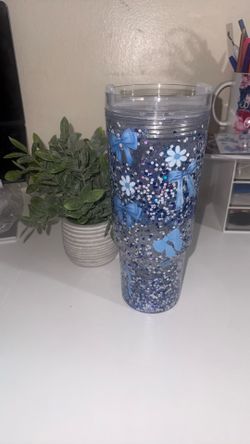 40oz Snow Globe tumbler