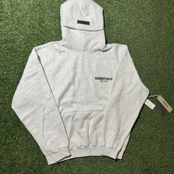 Light Oatmeal Essentials Hoodie Size Small