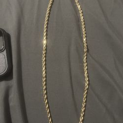 14k Gold Rope Chain 3mm