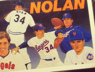 Nolan Ryan Upper Deck Baseball Heroes #18