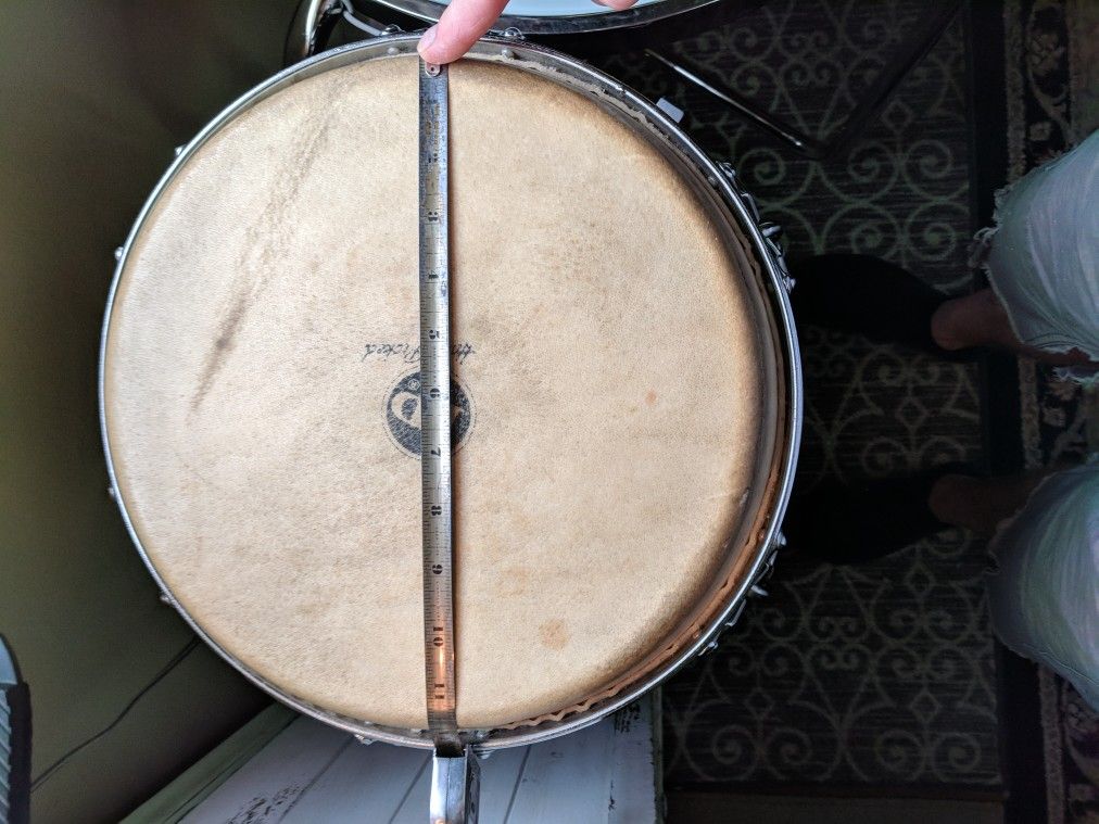 M. Cohen Latin Percussion LP Patato Black Fiberglass 11 3/4" Conga for