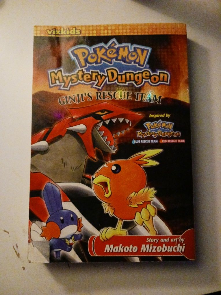 Pokémon Ginjis Rescue Team Manga