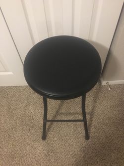 Black stool