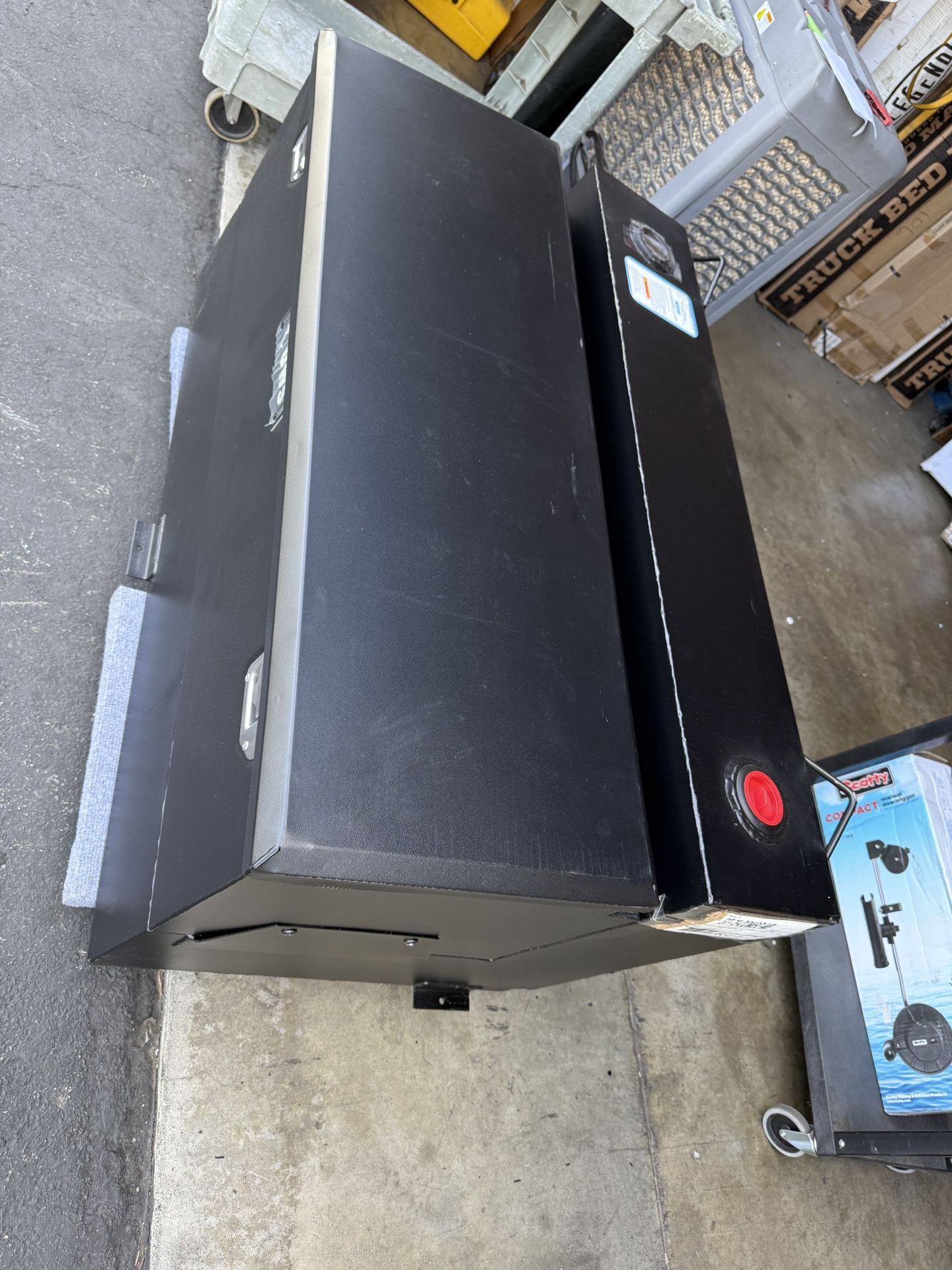 UWS ST-75-COMBO-MB Steel Combo Transfer Tank 75-Gallon Matte Black
