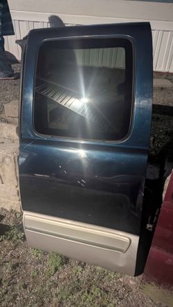 Silverado Sierra Extended Cab Driver Rear Half Door driver side