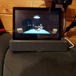 lenovo tablet with alexa docking station sound ba