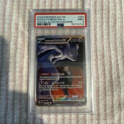 2026 POKEMON ASC EN ROCKET'S MEWTWO ex SPECIAL ILLUSTRATION RARE #281 MINT 9 1(contact info removed)4
