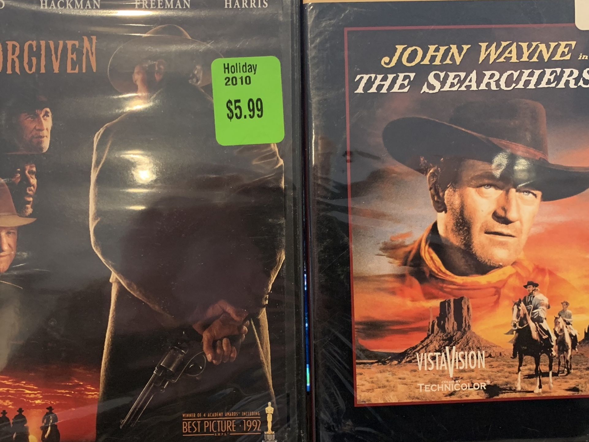 John Wayne Western VHS