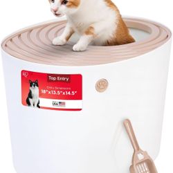 Complete Cat Care Bundle – Premium Litter Boxes, Scoops, Litter, and Food – All Like New!