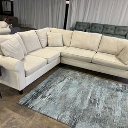 Haverty’s Light Beige Sectional 
