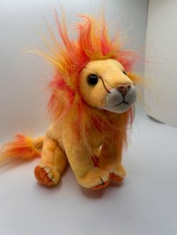 Rare beanie babies - Bushy The Lion - Beanie Baby Bushy - Rare Mint Condition