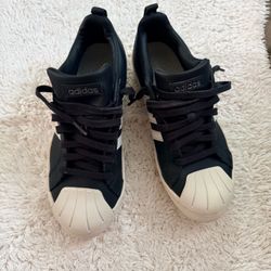 Adidas Superstar Mid-Top Sneakers Black