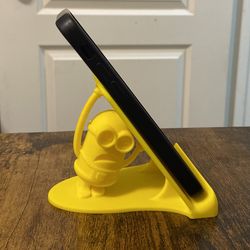 Minions-Inspired Phone Stand