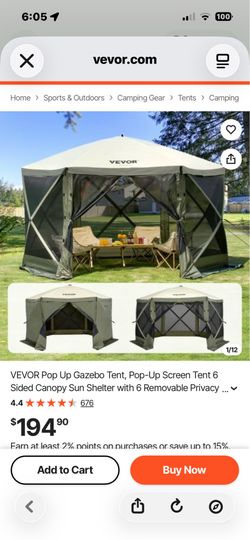 Pop up Gazebo Tint
