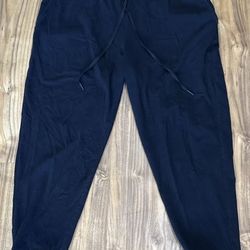 Eileen Fisher Women's Size PS Petite Large Black Organic Cotton Jogger Pant