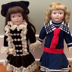 Vintage Porcelain Dolls