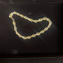 10 K Rope Bracelet