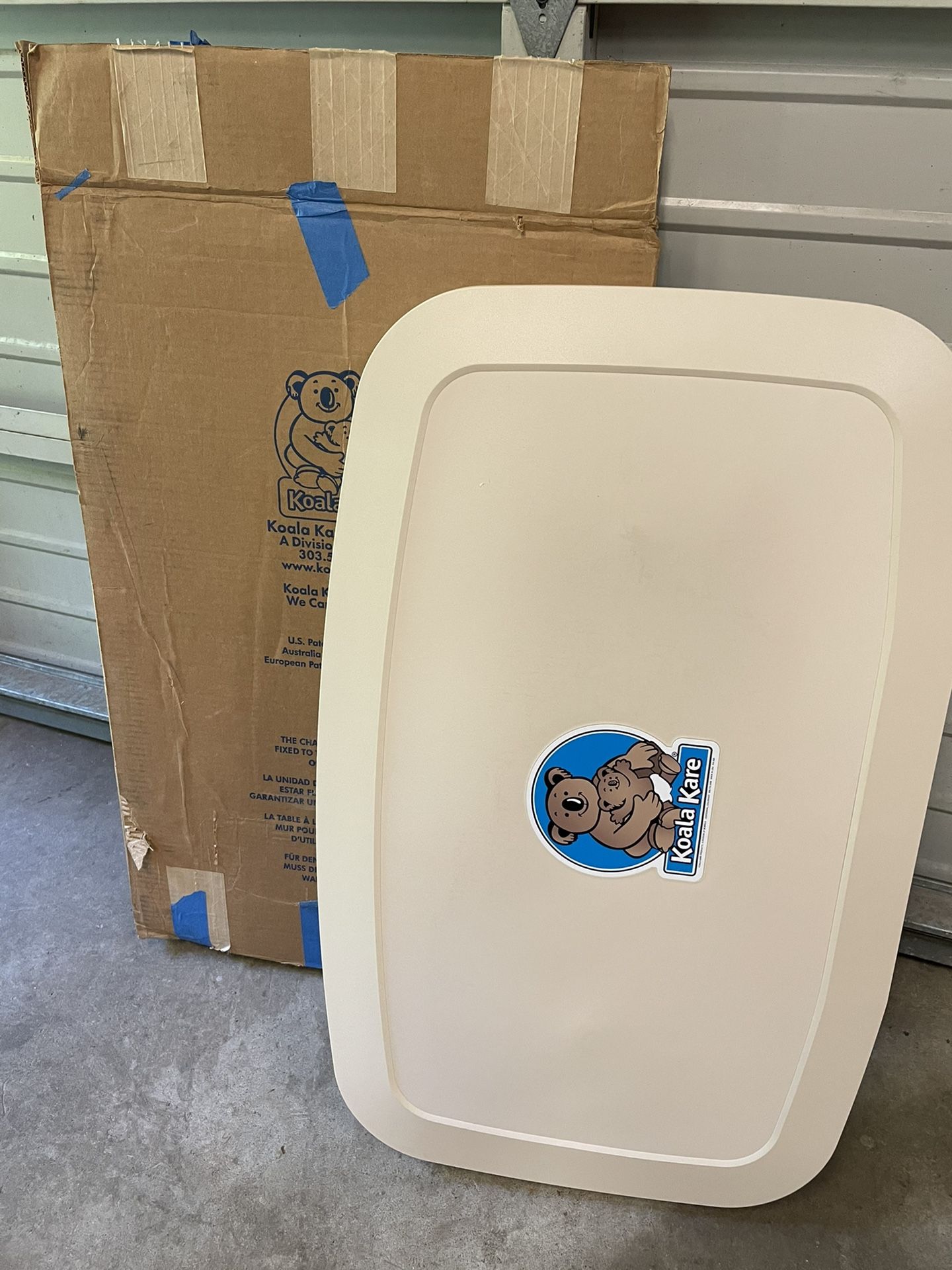 Brand New Koala Kare Changing Table Cream