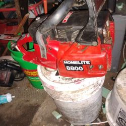 Homelite 8800 Chainsaw Complete