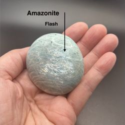 Amazonite  Palm Stone from Madagascar 101.4g
