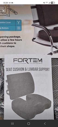 SEAT CUSHION & LUMBAR SUPPORT