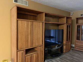 Wooden Wall Unit