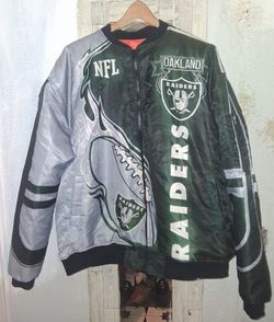 Oakland Raiders bomber jacket size l